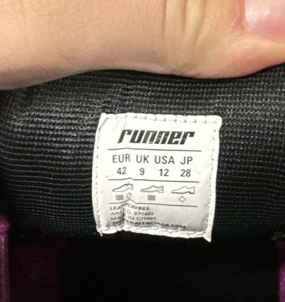 Balenciaga Low Top Runners Pink