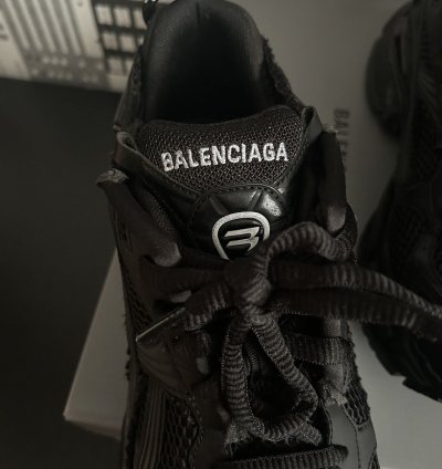 Balenciaga mat black runner