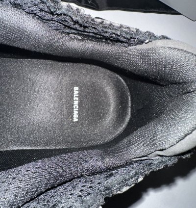 Balenciaga Men RUNNER GRAFFITI SNEAKER IN BLACK