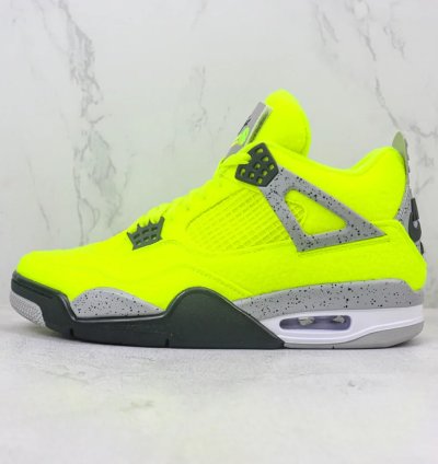 Nike Air Jordan 4 “ Tennis Ball ” Green Volt - AJ4-1043505