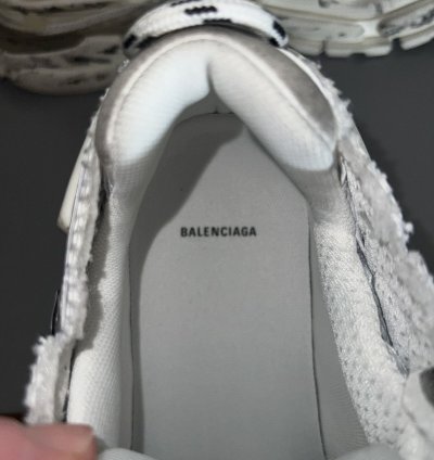 Balenciaga Off-White Runner Graffiti Sneaker