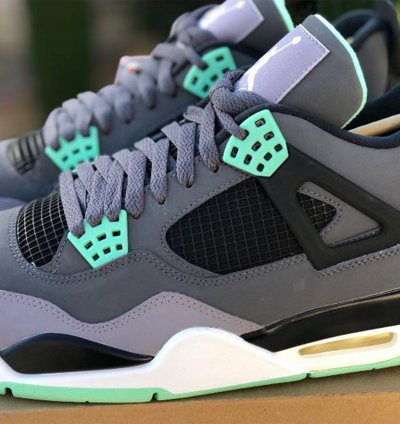 Nike Air Jordan 4 Retro ' Green Glow ' 308497-033