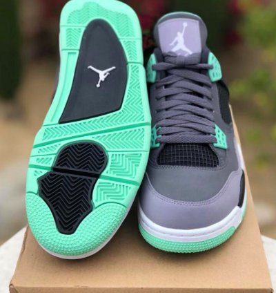 Nike Air Jordan 4 Retro ' Green Glow ' 308497-033
