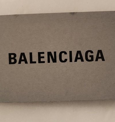 Balenciaga Paris Graffiti Distressed Slip-On