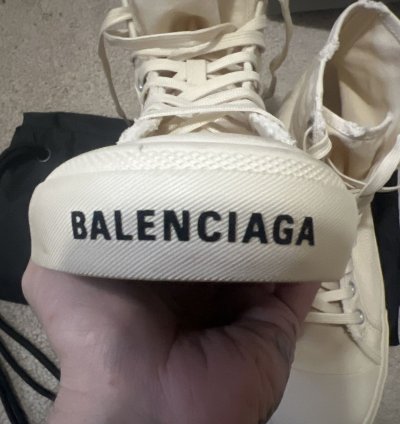 Balenciaga Paris high top shoe