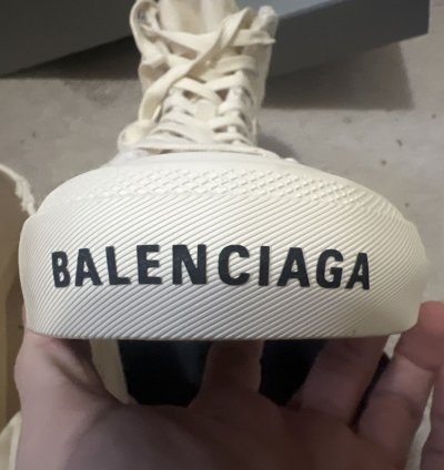 Balenciaga Paris high top shoe