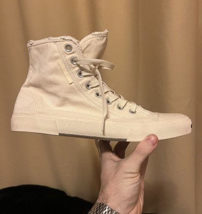 Balenciaga Paris high top shoe