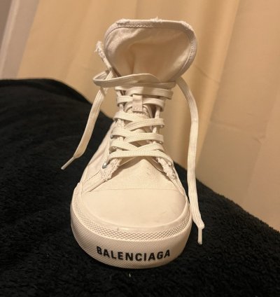 Balenciaga Paris high top shoe