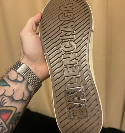Balenciaga Paris high top shoe