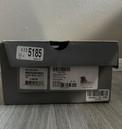 Balenciaga Paris high top sneakers
