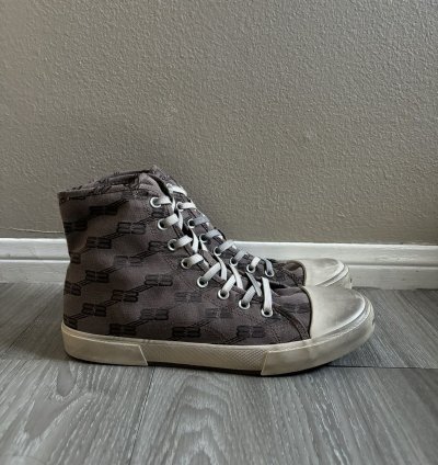 Balenciaga Paris high top sneakers
