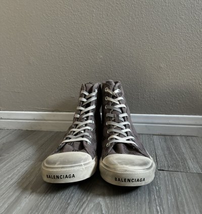 Balenciaga Paris high top sneakers