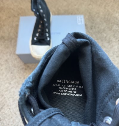 Balenciaga Paris High-Top Sneaker