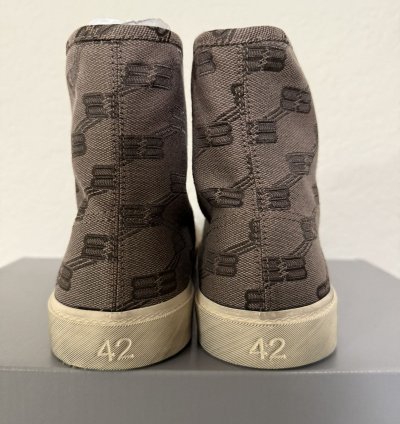 Balenciaga Paris Monogram High Top Sneaker (42)