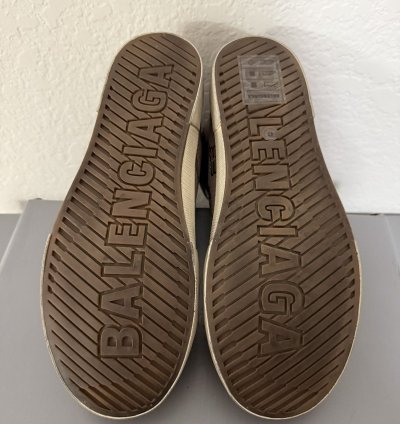 Balenciaga Paris Monogram High Top Sneaker (42)