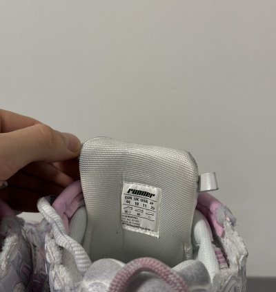 Balenciaga Pink White Runner Shoe