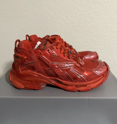 Balenciaga Red Runner Sneaker (42)