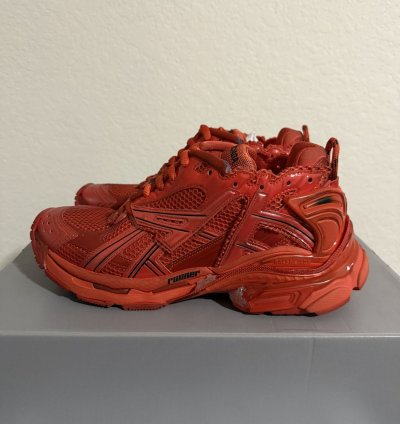 Balenciaga Red Runner Sneaker (42)