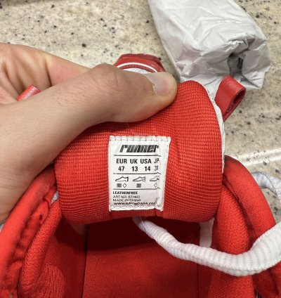Balenciaga Red Track runners