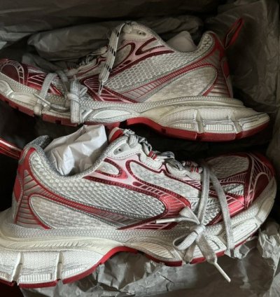 Balenciaga Red White 3XL sneakers