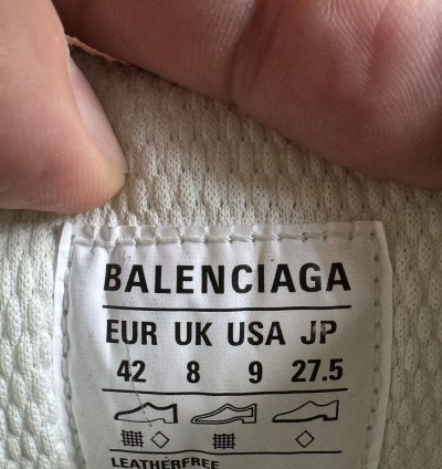 Balenciaga Red White 3XL sneakers