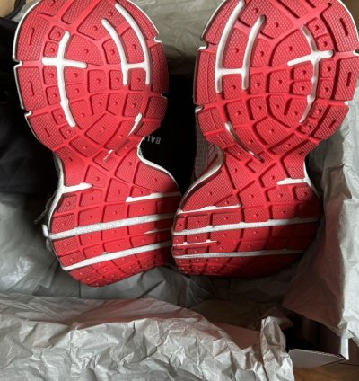 Balenciaga Red White 3XL sneakers