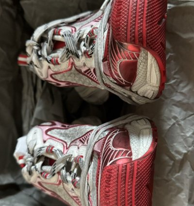 Balenciaga Red White 3XL sneakers