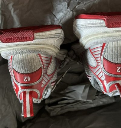 Balenciaga Red White 3XL sneakers