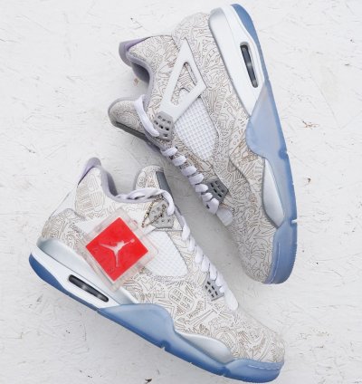 Air Jordan 4 Retro White ‘30th Anniversary Laser’
