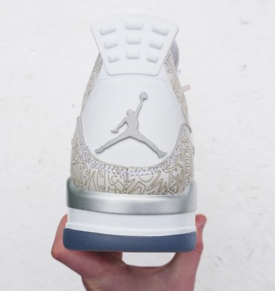 Air Jordan 4 Retro White ‘30th Anniversary Laser’