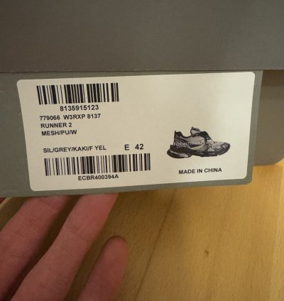 Balenciaga Runner Black Grey Neon