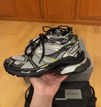 Balenciaga Runner Black Grey Neon