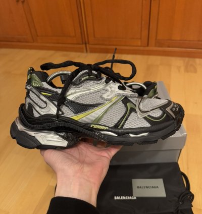 Balenciaga Runner Black Grey Neon
