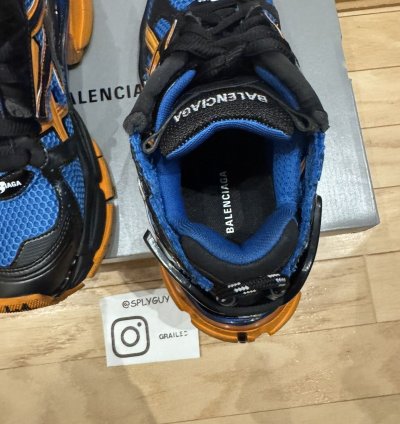 Balenciaga Runner Blue Orange Black 41