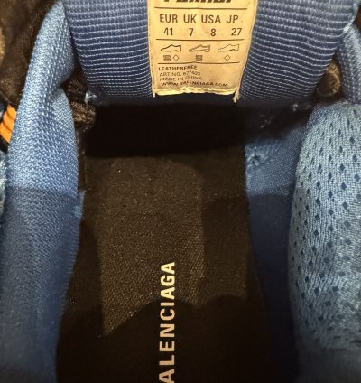 Balenciaga Runner Blue Orange Black 41