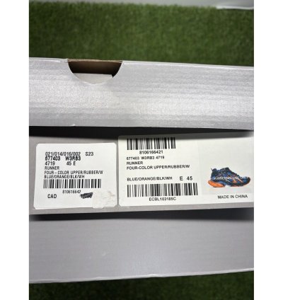 Balenciaga Runner Blue Orange Black BRAND NEW