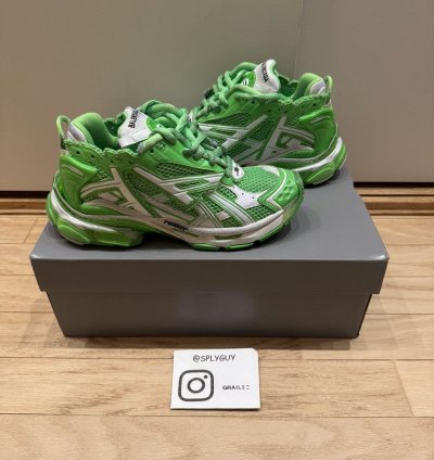 Balenciaga Runner Fluo Green sz 40
