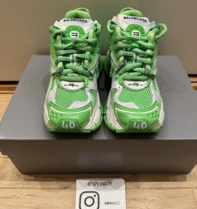 Balenciaga Runner Fluo Green sz 40