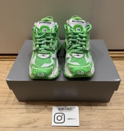Balenciaga Runner Fluo Green sz 40