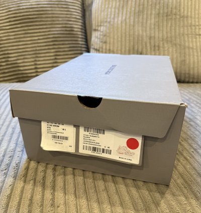 Balenciaga Runner Fluo Orange and White Size 40