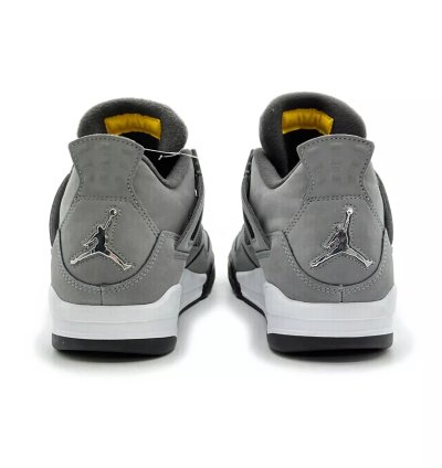 Nike Air Jordan 4 Retro Cool Grey Chrome Dark Charcoal White Steel 308497-007