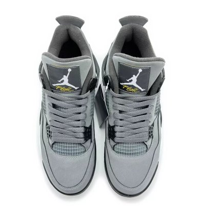Nike Air Jordan 4 Retro Cool Grey Chrome Dark Charcoal White Steel 308497-007