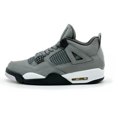 Nike Air Jordan 4 Retro Cool Grey Chrome Dark Charcoal White Steel 308497-007