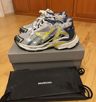 Balenciaga Runner Grey Yellow Blue