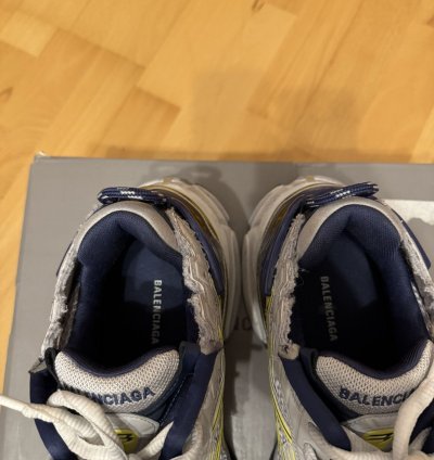 Balenciaga Runner Grey Yellow Blue