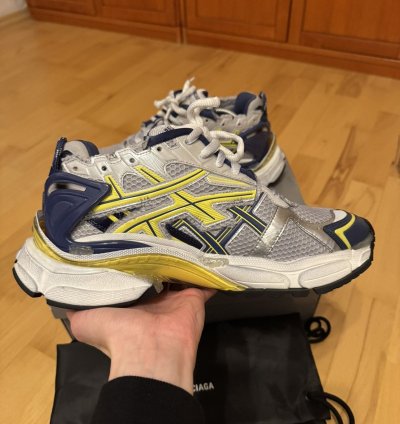 Balenciaga Runner Grey Yellow Blue