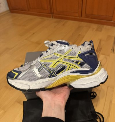 Balenciaga Runner Grey Yellow Blue