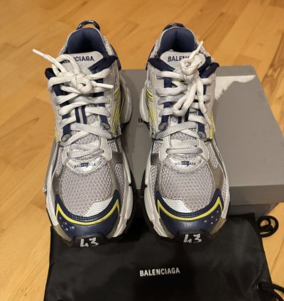 Balenciaga Runner Grey Yellow Blue