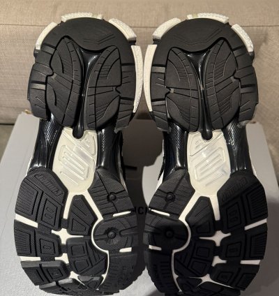 Balenciaga Runner High Sneaker in Black White