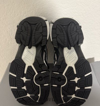 Balenciaga Runner High Top Sneaker Black White (40)